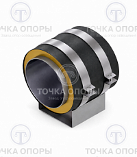 Скользящая опора СПОн 1220/1400.100 подкладная надземная для труб в ППУ