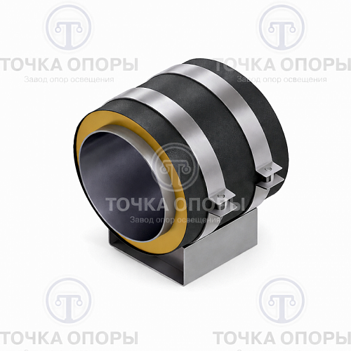 Скользящая опора СПОн 820/1000.100 подкладная надземная для труб в ППУ